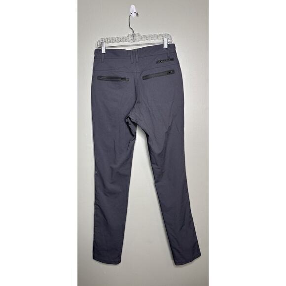 Lululemon Commute Pants Size 30 Men Gray Striped Golf Chino Stretch Athletic ABC - Picture 5 of 16